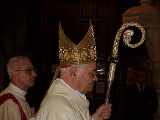 L'Arcivescovo Card. Salvatore De Giorgi preside la Celebrazione Eucaristica