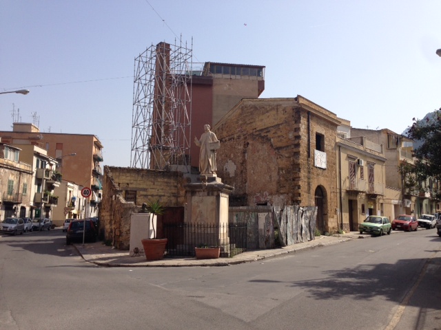 L'ex Mulino del sale a Brancaccio, dove sorgerà un centro aggregativo per anziani