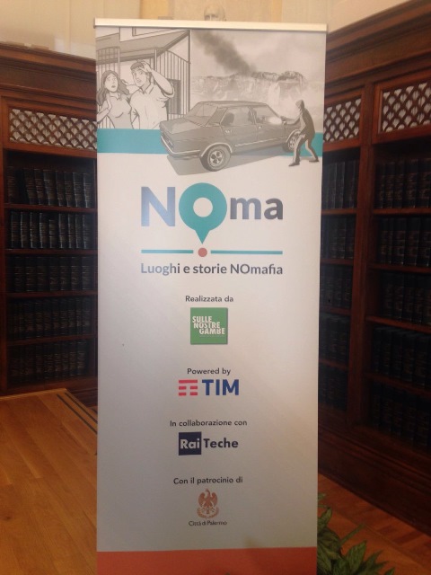 Presentazione dell'App NOMA, luoghi e storie NOmafia