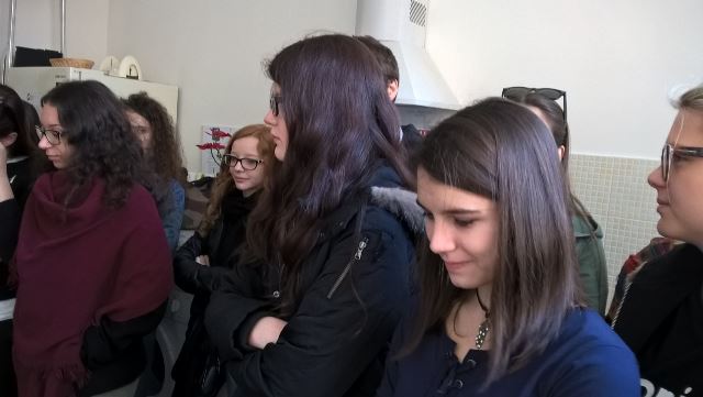 Studenti del liceo di Cremona in visita alla casa-museo del Beato Puglisi