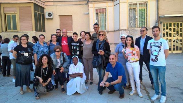 Detenuti del carcere Ucciardone di Palermo visitano i luoghi del Beato Giuseppe Puglisi