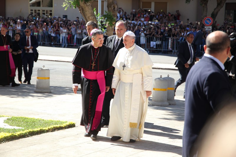 Papa Francesco e Mons. Corrado Lorefice