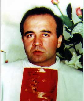 Nella foto: Don Peppe Diana, ucciso nel 1994