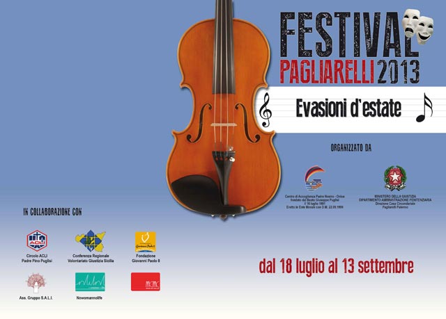 Pieghevole Festival Pagliarelli 2013