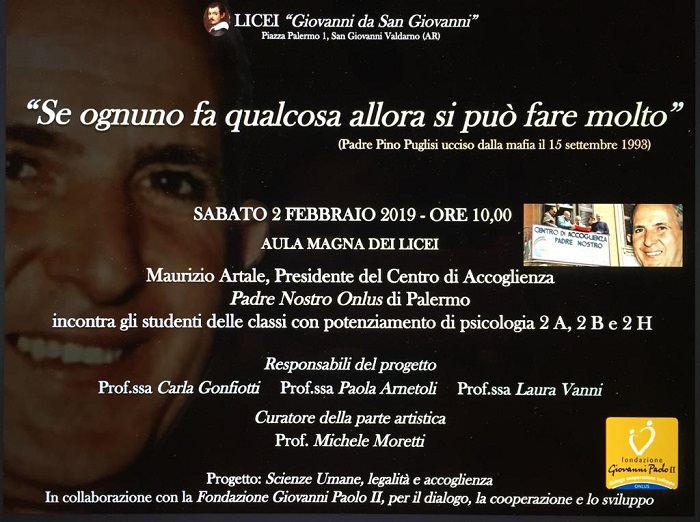 Maurizio Artale incontra i giovani di Fiesole e Valdarno